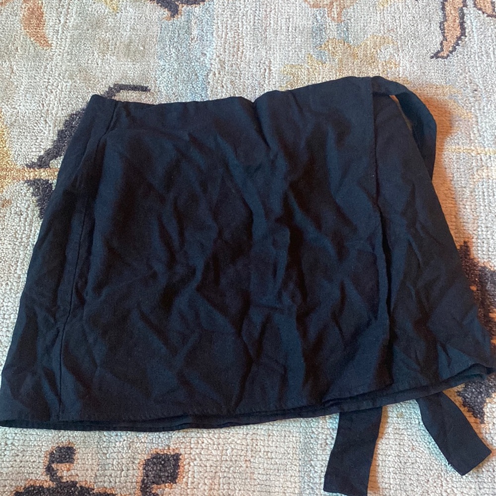forever 21 skirt size large black